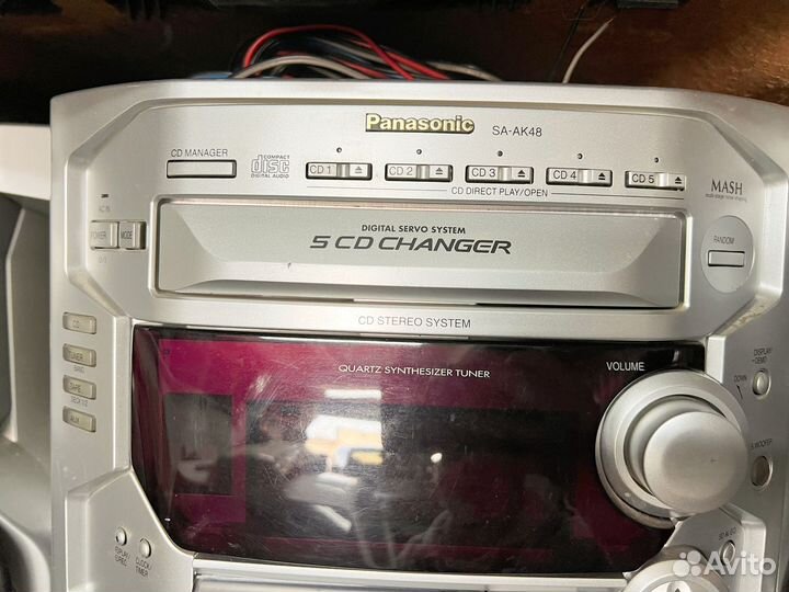 Музыкальный центр panasonic sa ak 48