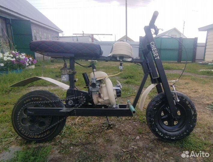 Самодельный мопед