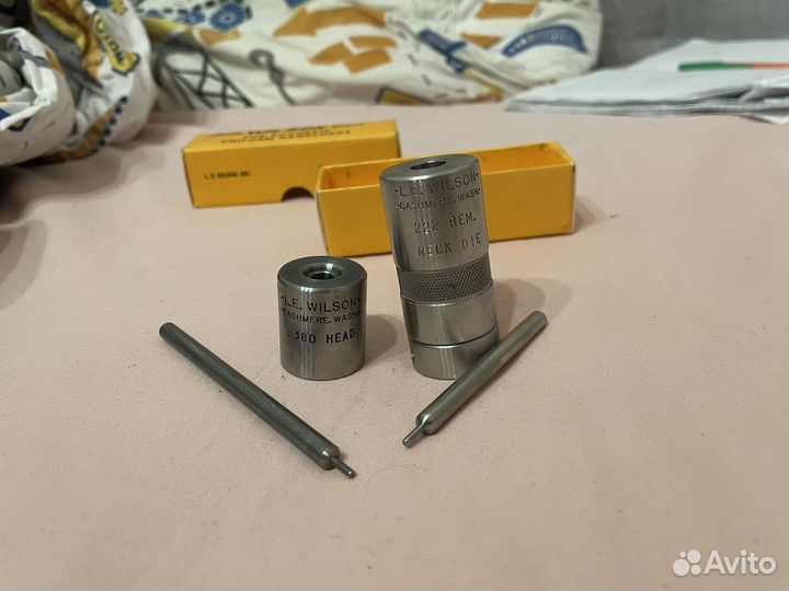 Матрица L.E. Wilson Bushing Neck Die 222 Rem