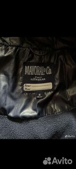 Куртка mayoral на мальчика 116