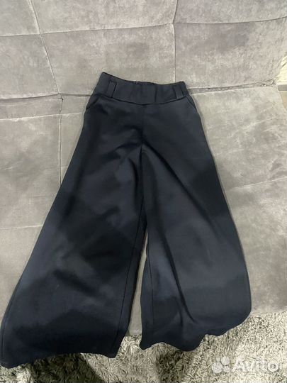 Широкие брюки для девочки