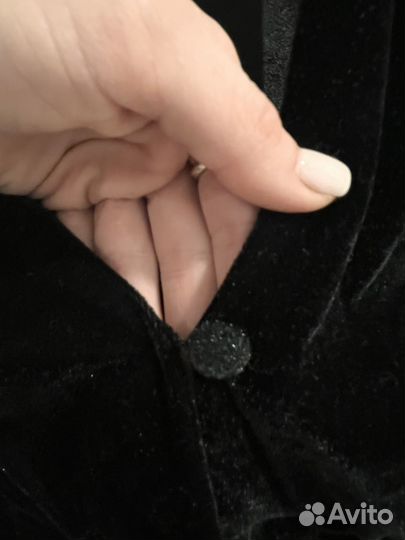 Бархатное платье zara