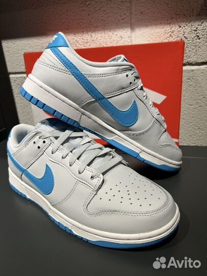 Кеды Nike Dunk Low Grey Blue