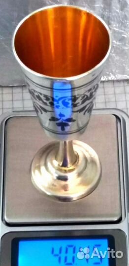 Рюмка серебро