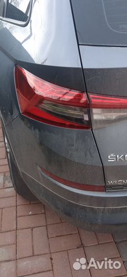 Фонарь задний левый на Шкоду кадиак