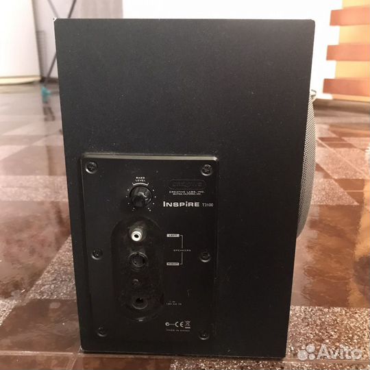 Колонки и самбуфер creative inspire T3100