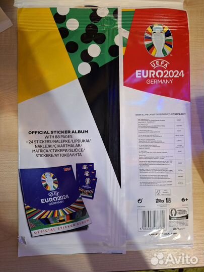 Наклейки Topps Euro 2024 (Чемпионат Европы 2024)