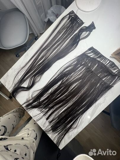 Волосы 55 смс на тресах