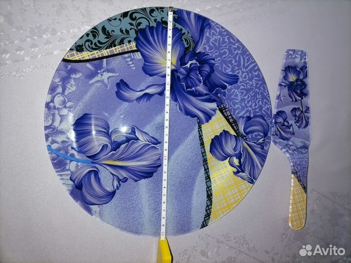 Блюдо для торта с лопаткой