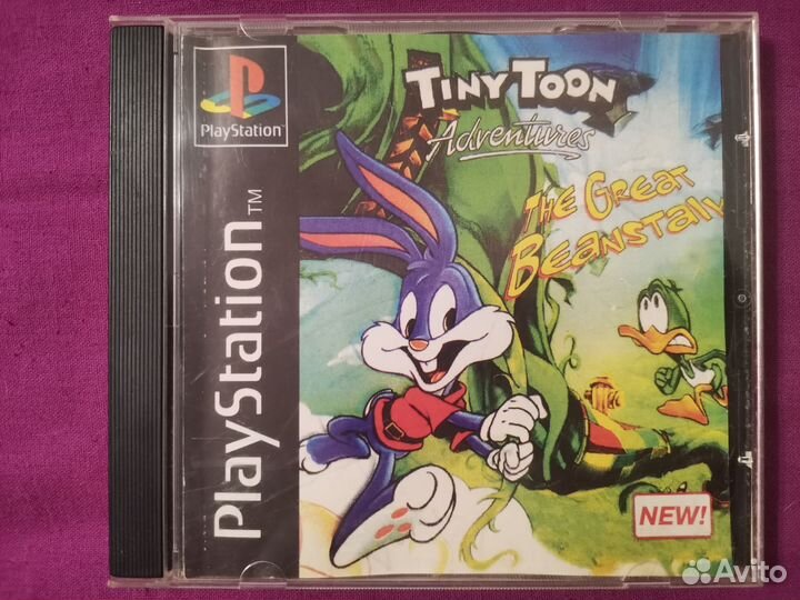 Игра Tiny Toon:The Great Beanstalk на PS1