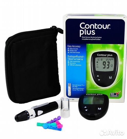 Глюкометр контур плюс