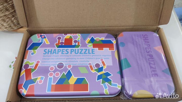 Новые деревянные пазлы головоломки Монтессори