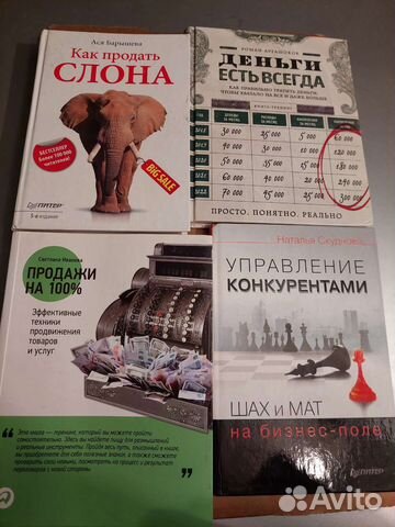 Книги о продажах, деньгах. Бизнес книги