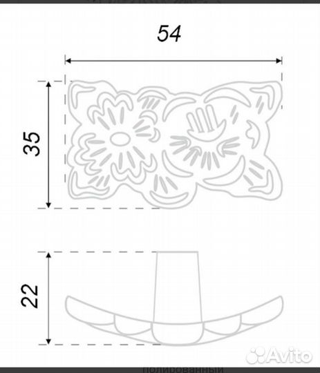 Изящные мебельные ручки