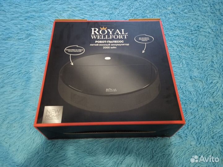 Робот пылесос Royal Wellfort vt-33