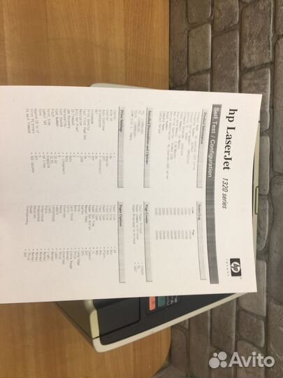 Лазерный принтер HP LaserJet 1320. Гарантия