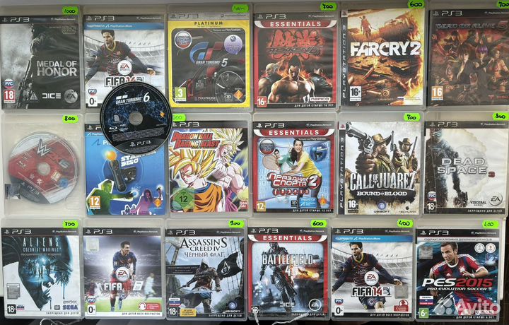 Диски для ps3