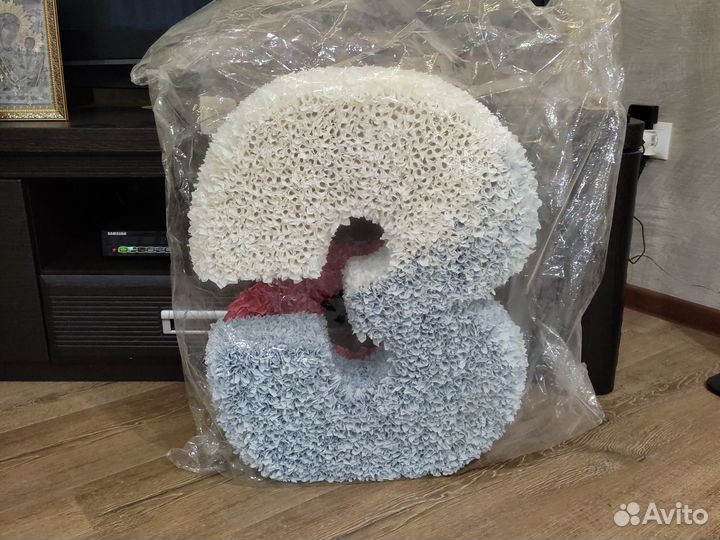 Цифра 3 на день рождения