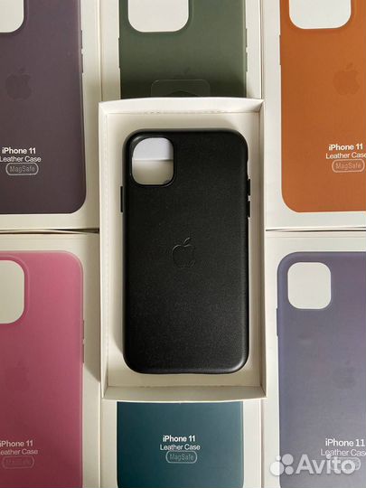 iPhone 11 MagSafe Premium Leather Case