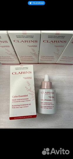 Clarins масло для чувствительной кожи