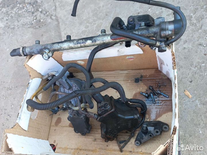 Топливная на mercedes 611 мотор