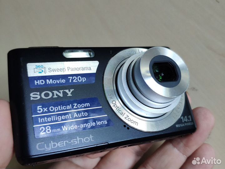 Компактный цифровой фотоаппарат sony DSC-W620