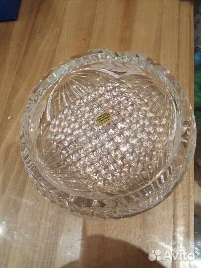 Хрустальная пепельница СССР