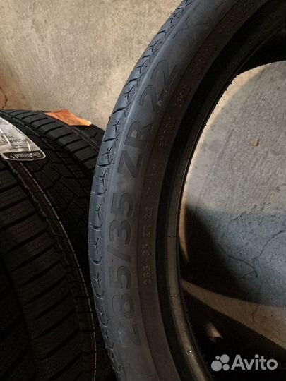 Continental ContiSportContact 6 285/35 R22 и 315/30 R22