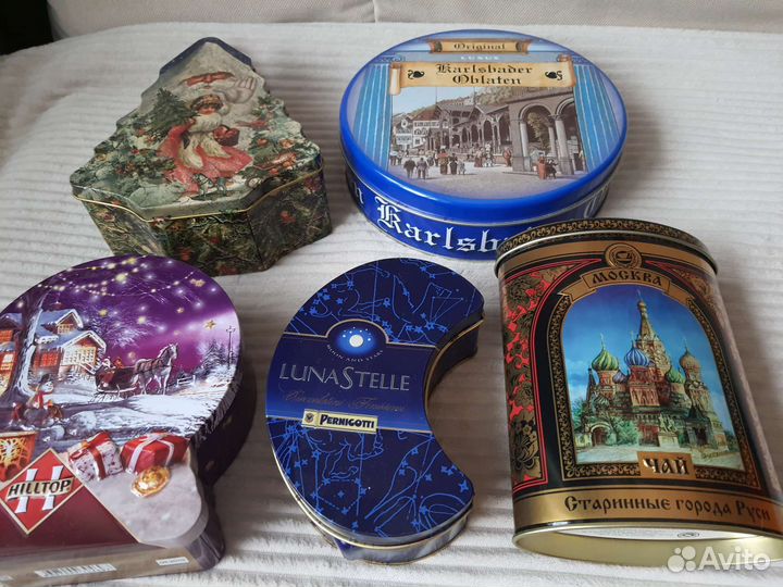 Металлические жестяные банки