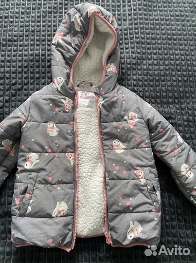 Куртка детская зимняя 116