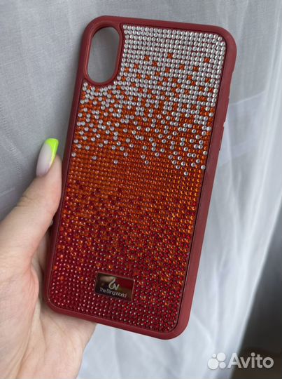 Чехлы на iPhone X/XS и 12pro(фиолетовый)