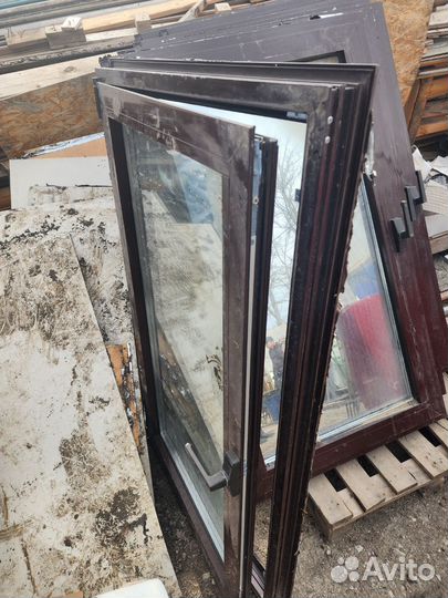 Окна алюминиевые бу