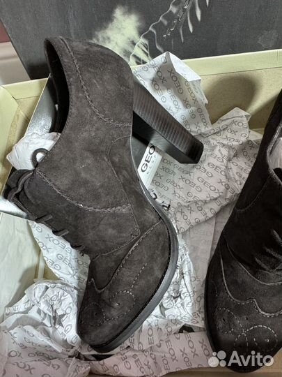Новые ботильоны Geox 39 (на 38,5)