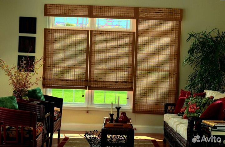 Бамбуковая штора