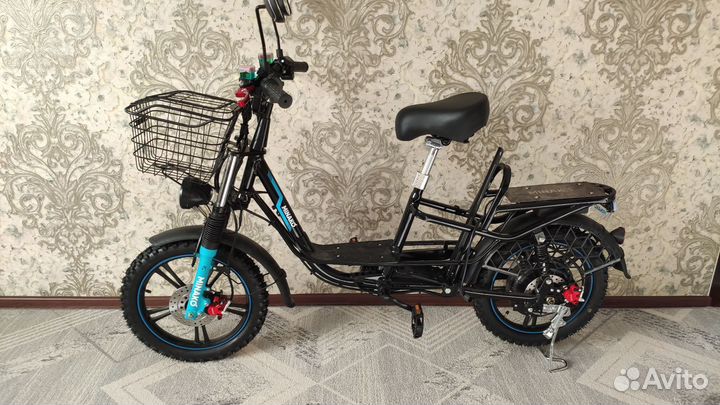 Электровелосипед Minako Titan 2 с багажом и цепью