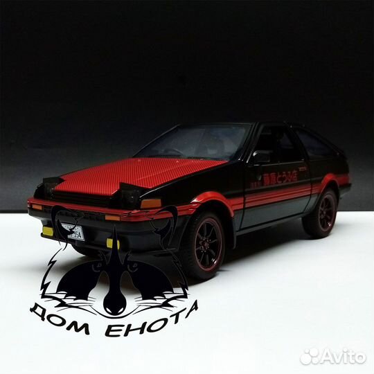 Машинка Toyota Sprinter Trueno AE86 1:24 модель