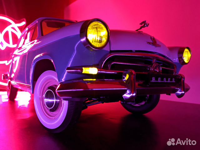 Сборная модель волга газ 21 1:8. Деагостини