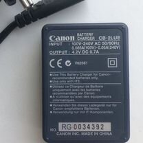 Зарядное устройство canon CB-2LUE / CB-2LU