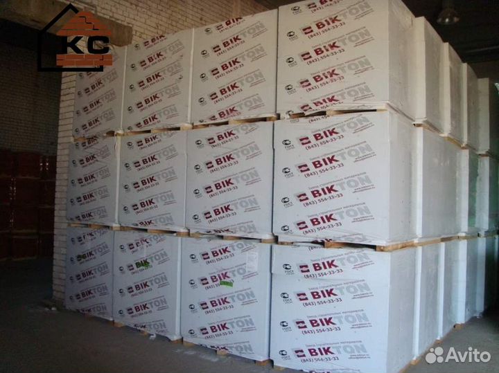 Газобетонные блоки D600