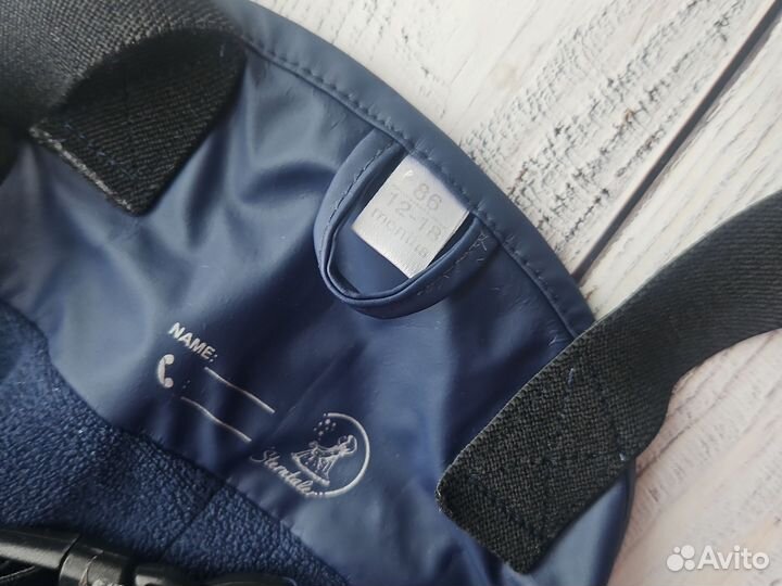 Детский непромокаемый комбинезон 80 86 см