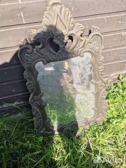 Зеркало винтажное в раме