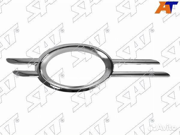 Молдинг бампера mercedes E-class W211 02-09