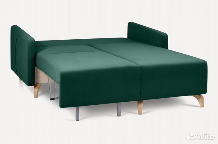 Диван угловой Льери Мини Velvet Emerald