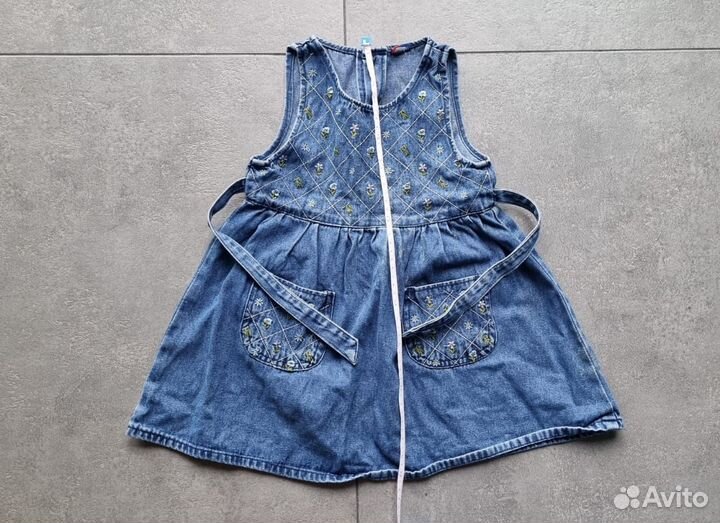 Джинсовые вещи 98-110 на девочку