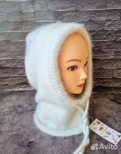 Капор из пуха норки