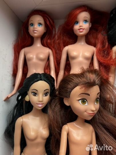 Принцессы дисней и Маттел лот типа барби