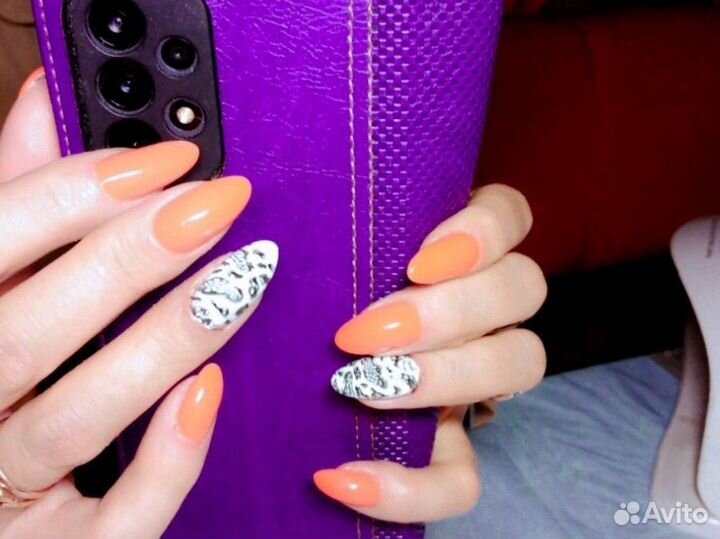 Маникюр гель лак