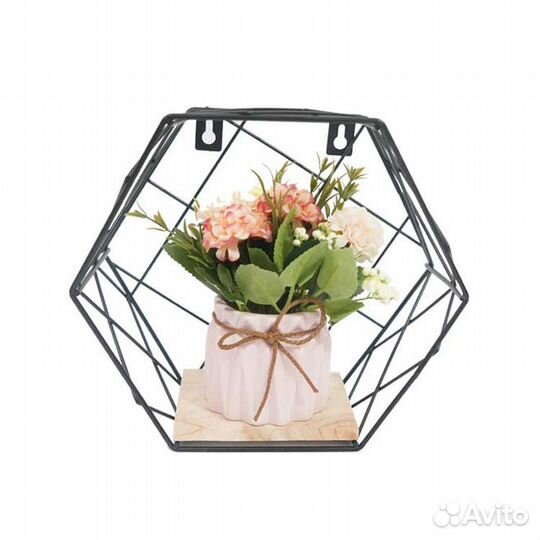 Полка на стену с креплениями