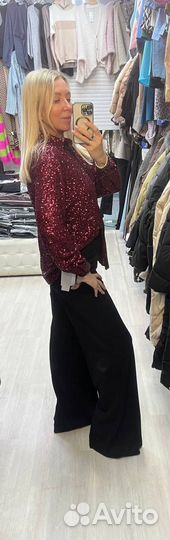 Блузка пайетки Miho's Италия