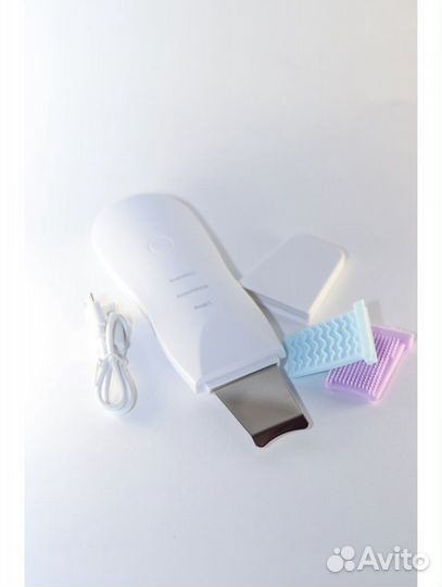 Портативный уз-аппарат для чистки лица, скраббер